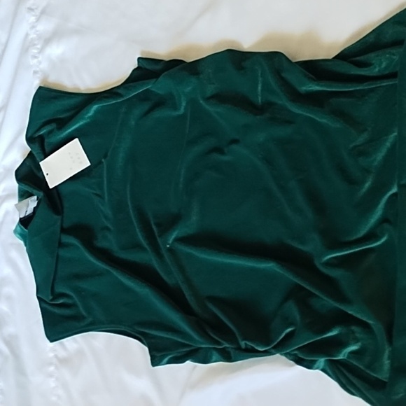 NWT A New Day Rushed Velvet Mini Dress - Picture 3 of 4